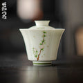 Amber Yellow Plum Rain Contemplation Gaiwan — view 2