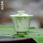 Bamboo Green Bamboo Ease Contemplation Gaiwan — view 2