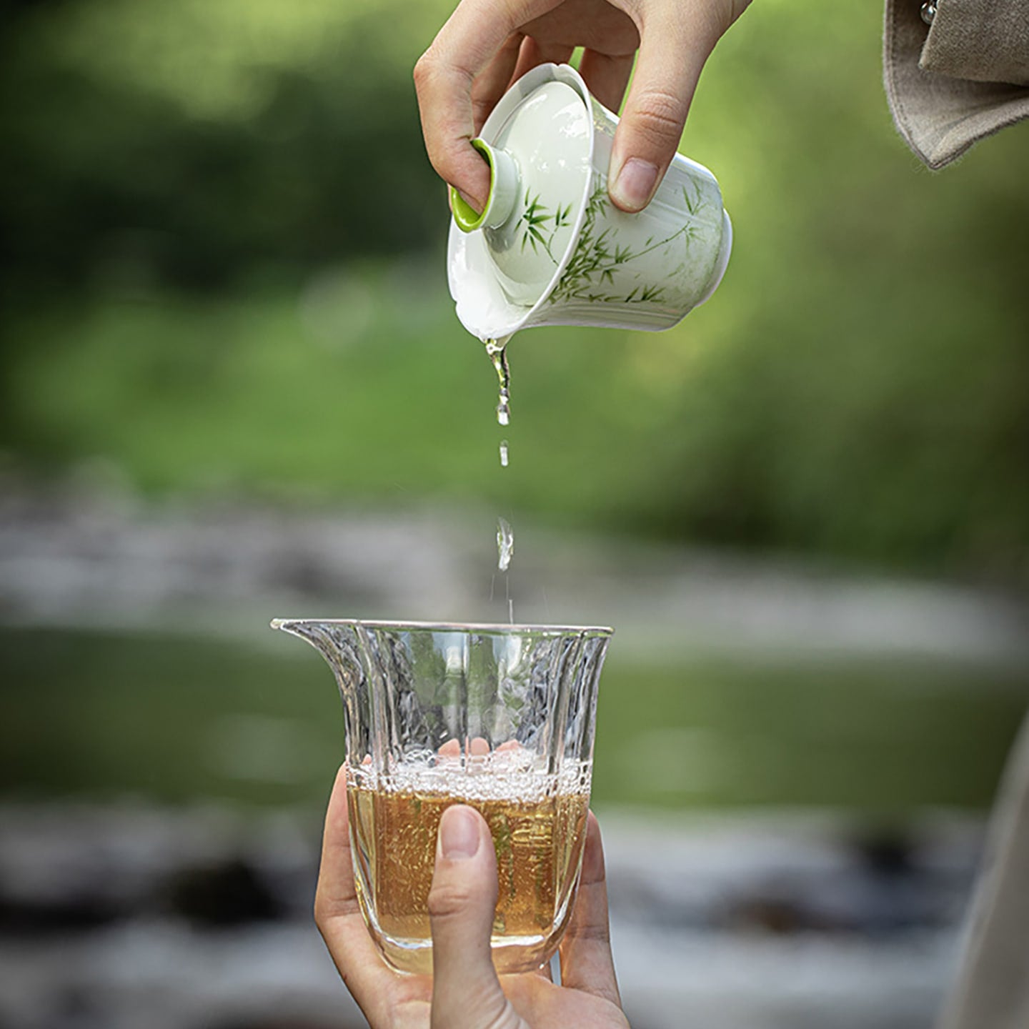 Bamboo Green Bamboo Ease Contemplation Gaiwan — view 4