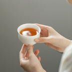 Blanc de Chine O-Form Cup — view 1