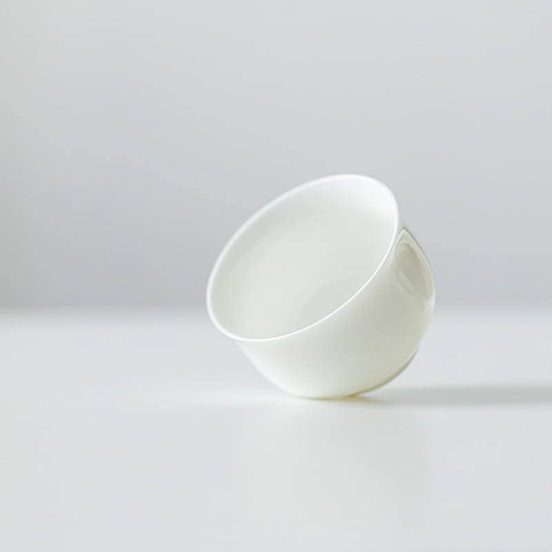 Blanc de Chine O-Form Cup — view 3