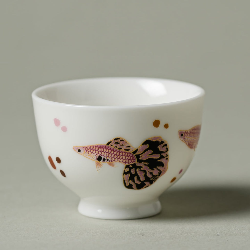 Blanc de Chine Peacock Dawn Cup — view 3