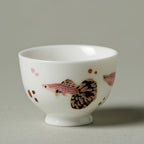 Blanc de Chine Peacock Dawn Cup — view 3