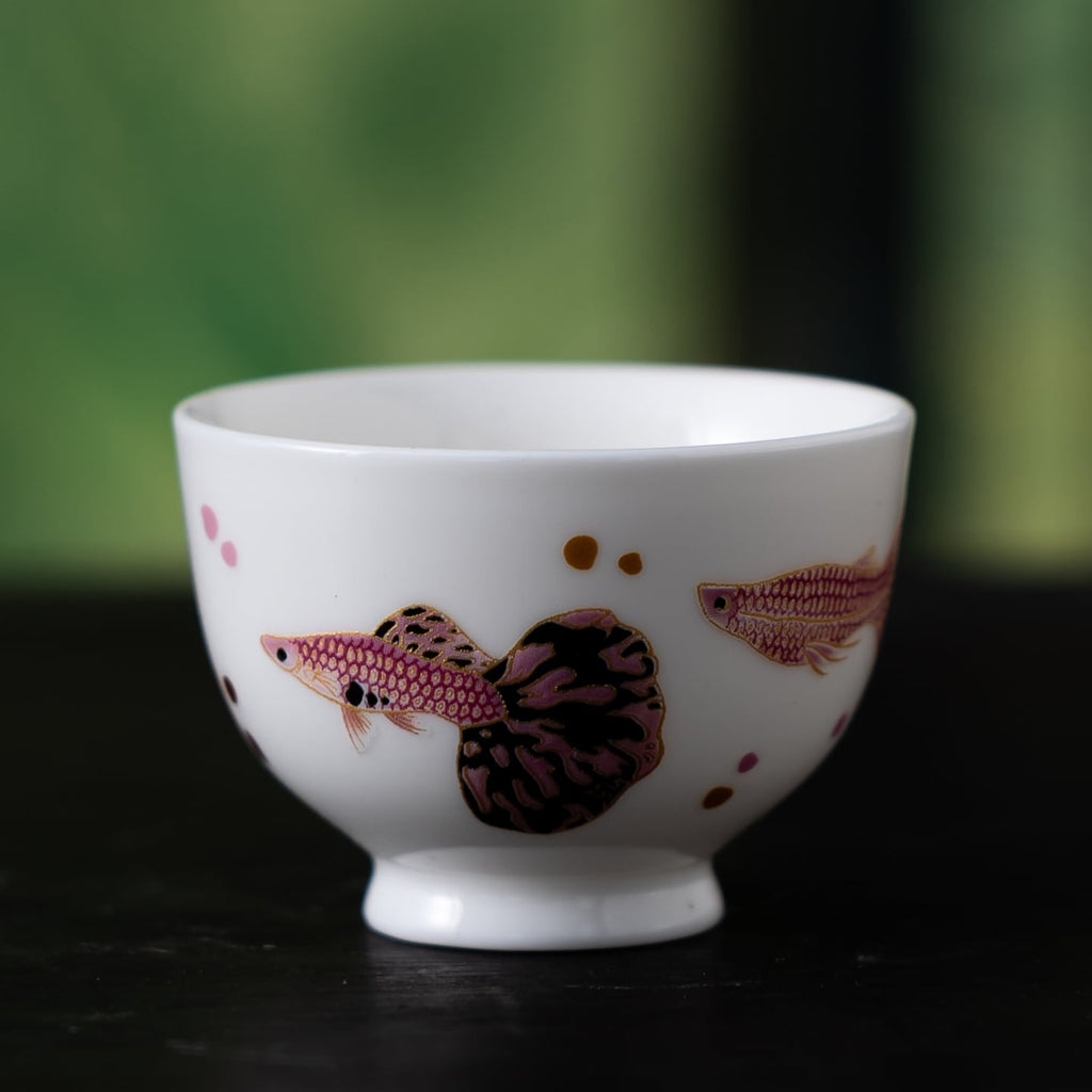 Blanc de Chine Peacock Dawn Cup — view 4