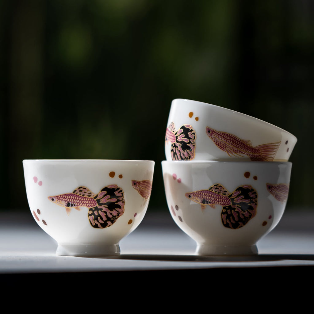 Blanc de Chine Peacock Dawn Cup — view 5