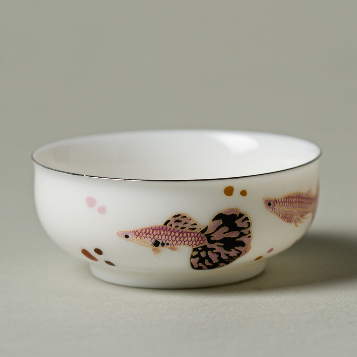 Blanc de Chine Peacock Drifting Grace Cup