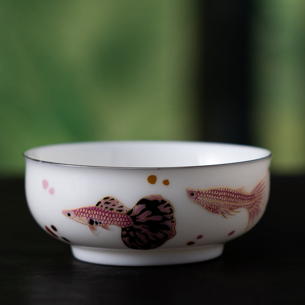 Blanc de Chine Peacock Drifting Grace Cup — view 4