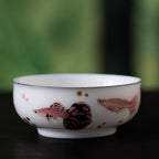 Blanc de Chine Peacock Drifting Grace Cup — view 4