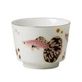 Blanc de Chine Peacock Flat-Bottom Open Cup — view 1