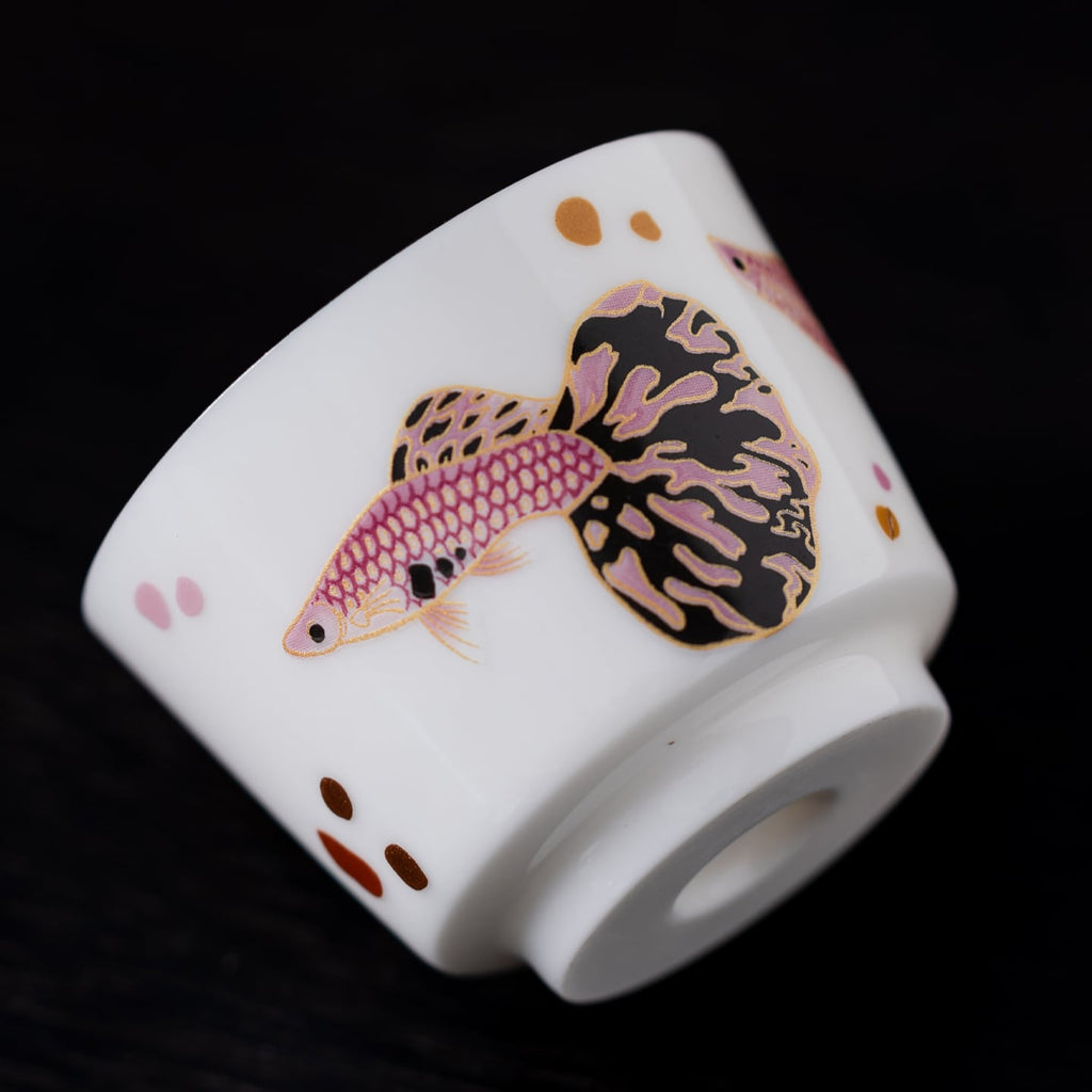 Blanc de Chine Peacock Flat-Bottom Open Cup — view 4