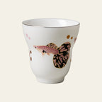 Blanc de Chine Peacock Gourd Cup — view 2