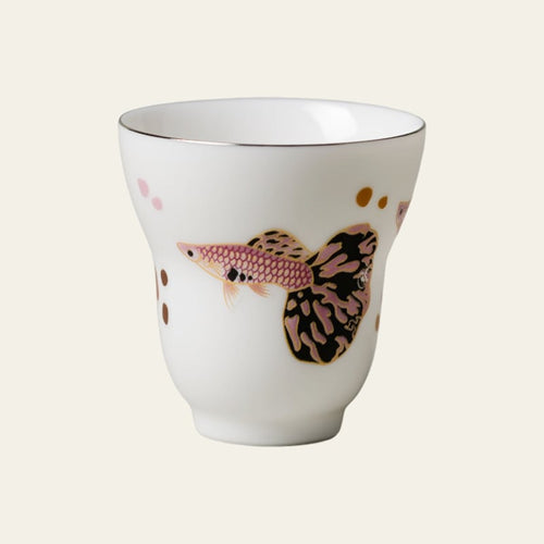 Blanc de Chine Peacock Gourd Cup — view 2