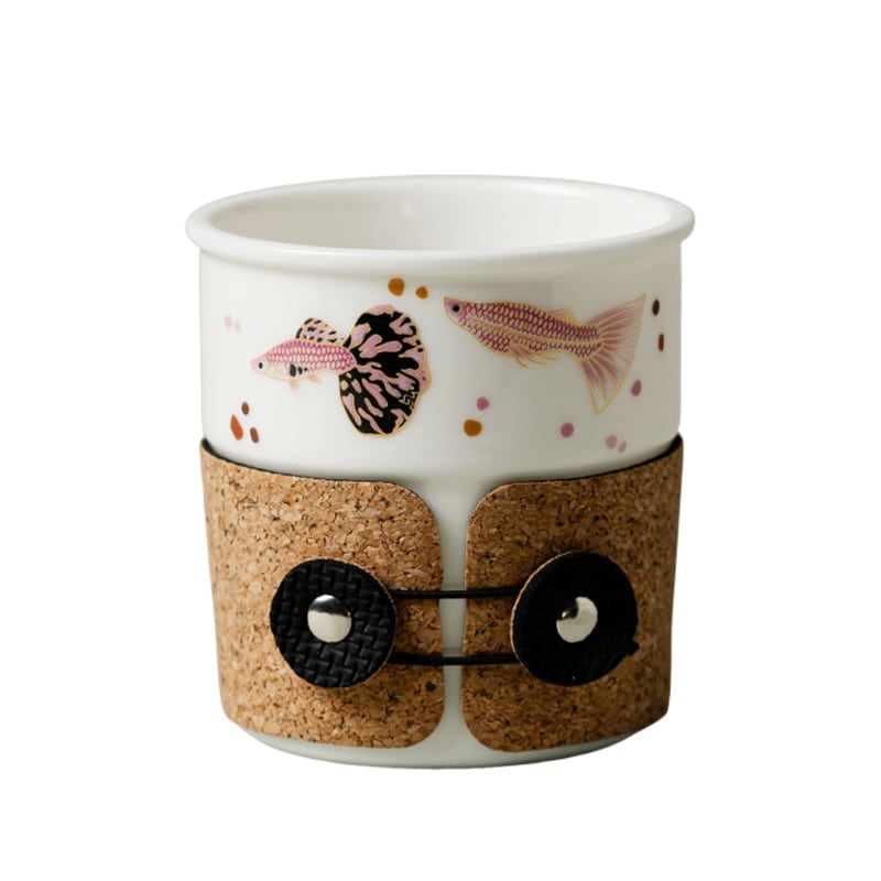 Blanc de Chine Peacock Half-Moment Tea & Coffee Cup — view 1