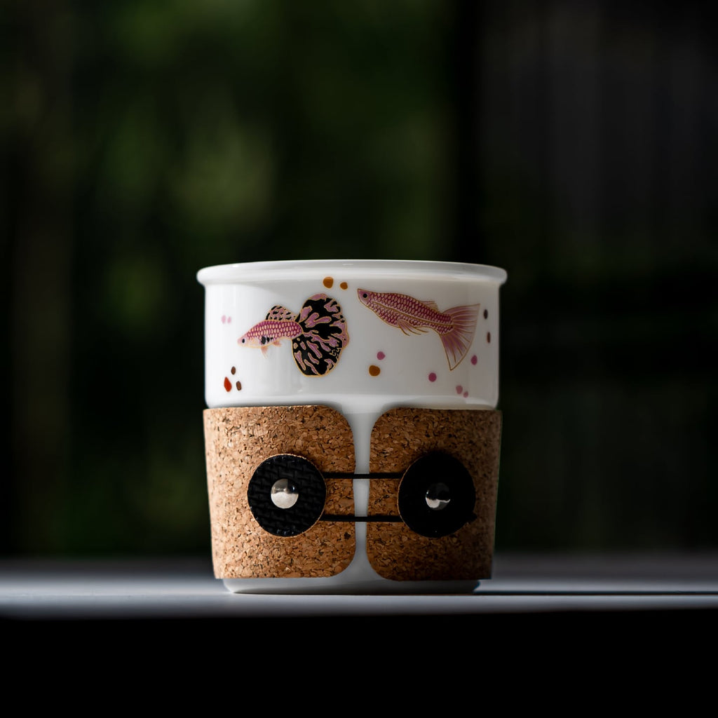 Blanc de Chine Peacock Half-Moment Tea & Coffee Cup — view 5
