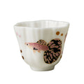 Blanc de Chine Peacock Hundred Fortunes Cup — view 1