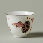 Blanc de Chine Peacock Jade-Rinsing Cup — view 3