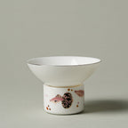 Blanc de Chine Peacock Jinzhao Tea Strainer — view 3