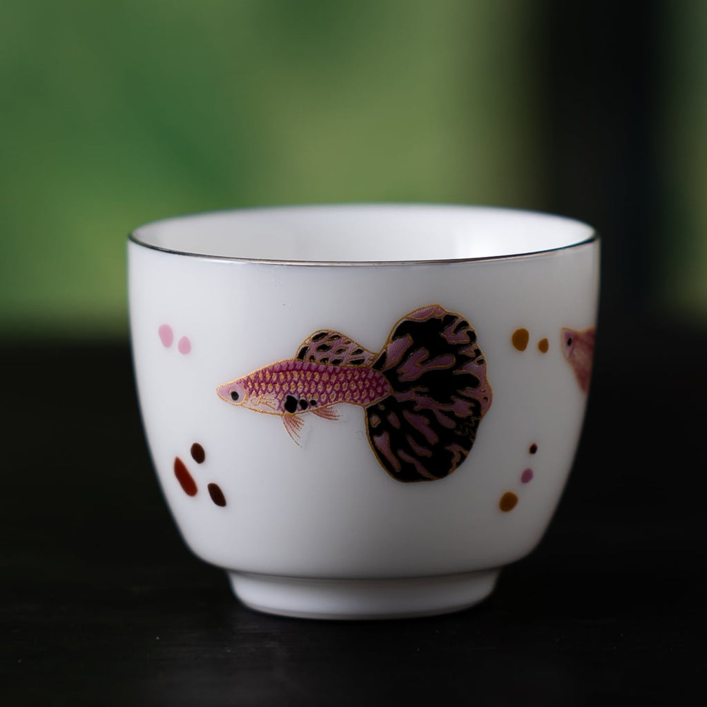 Blanc de Chine Peacock Lingering Note Cup — view 4