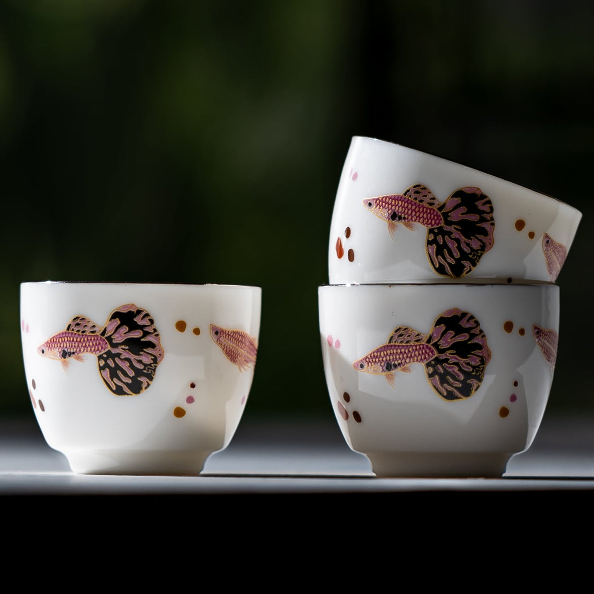 Blanc de Chine Peacock Lingering Note Cup — view 5