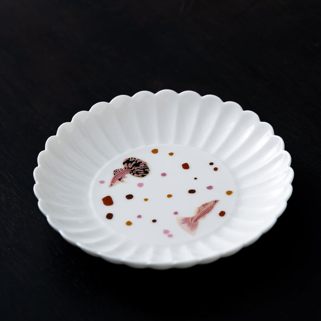 Blanc de Chine Peacock Lotus-Petal Teapot Stand — view 5