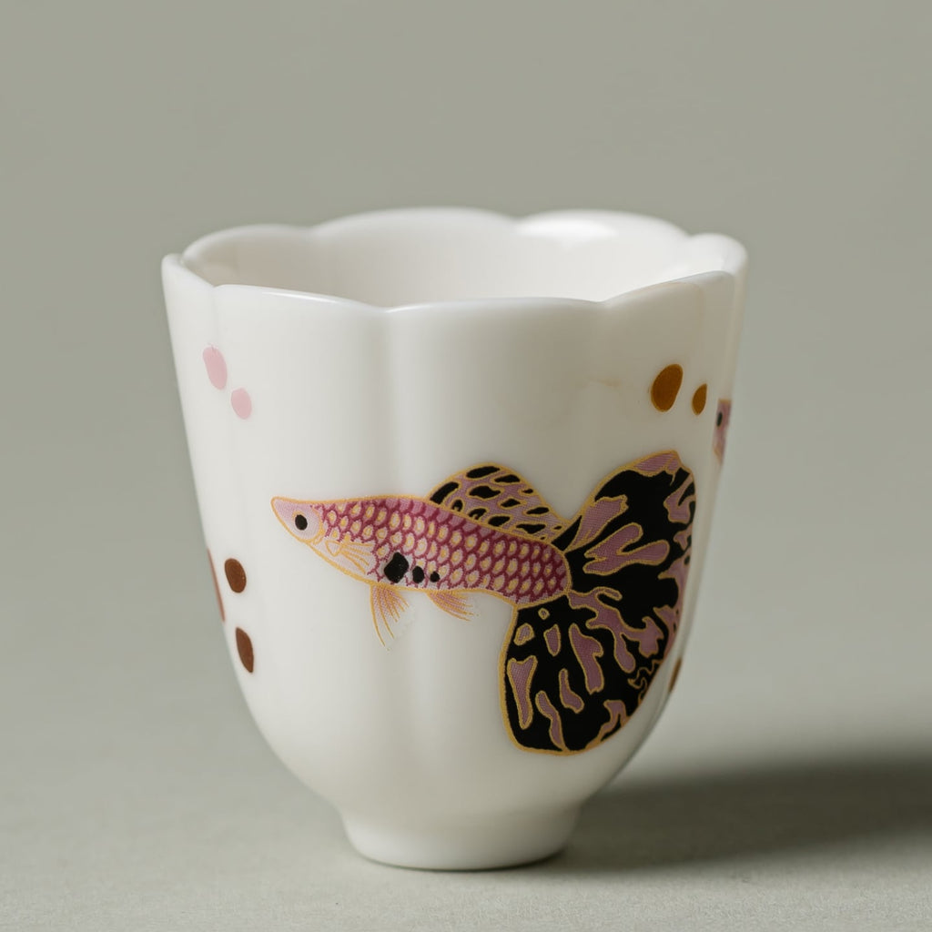 Blanc de Chine Peacock Petal Cup — view 3