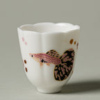 Blanc de Chine Peacock Petal Cup — view 3