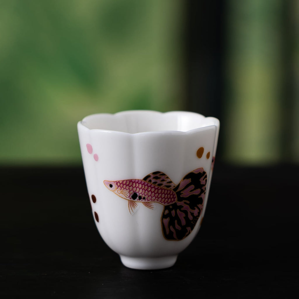 Blanc de Chine Peacock Petal Cup — view 4