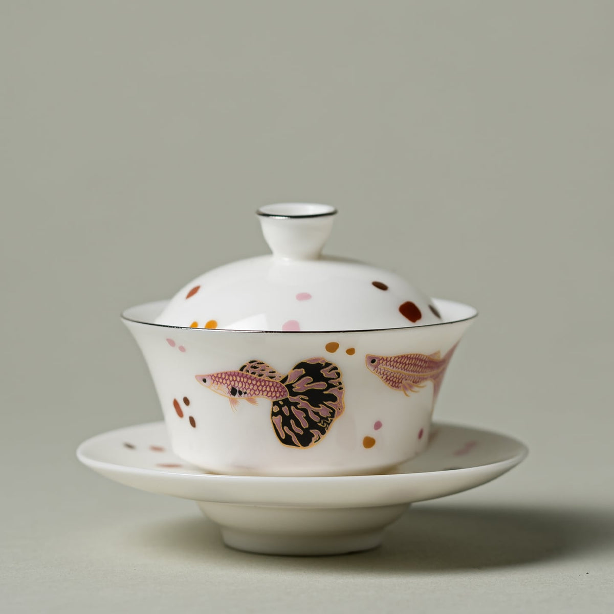 Blanc de Chine Peacock Tasting Gaiwan