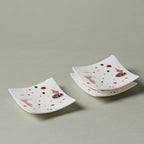 Blanc de Chine Peacock Tile Coaster — view 3