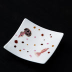 Blanc de Chine Peacock Tile Coaster — view 4