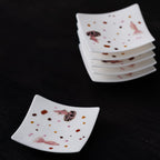Blanc de Chine Peacock Tile Coaster — view 5