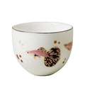 Blanc de Chine Peacock Tumbler Cup — view 1