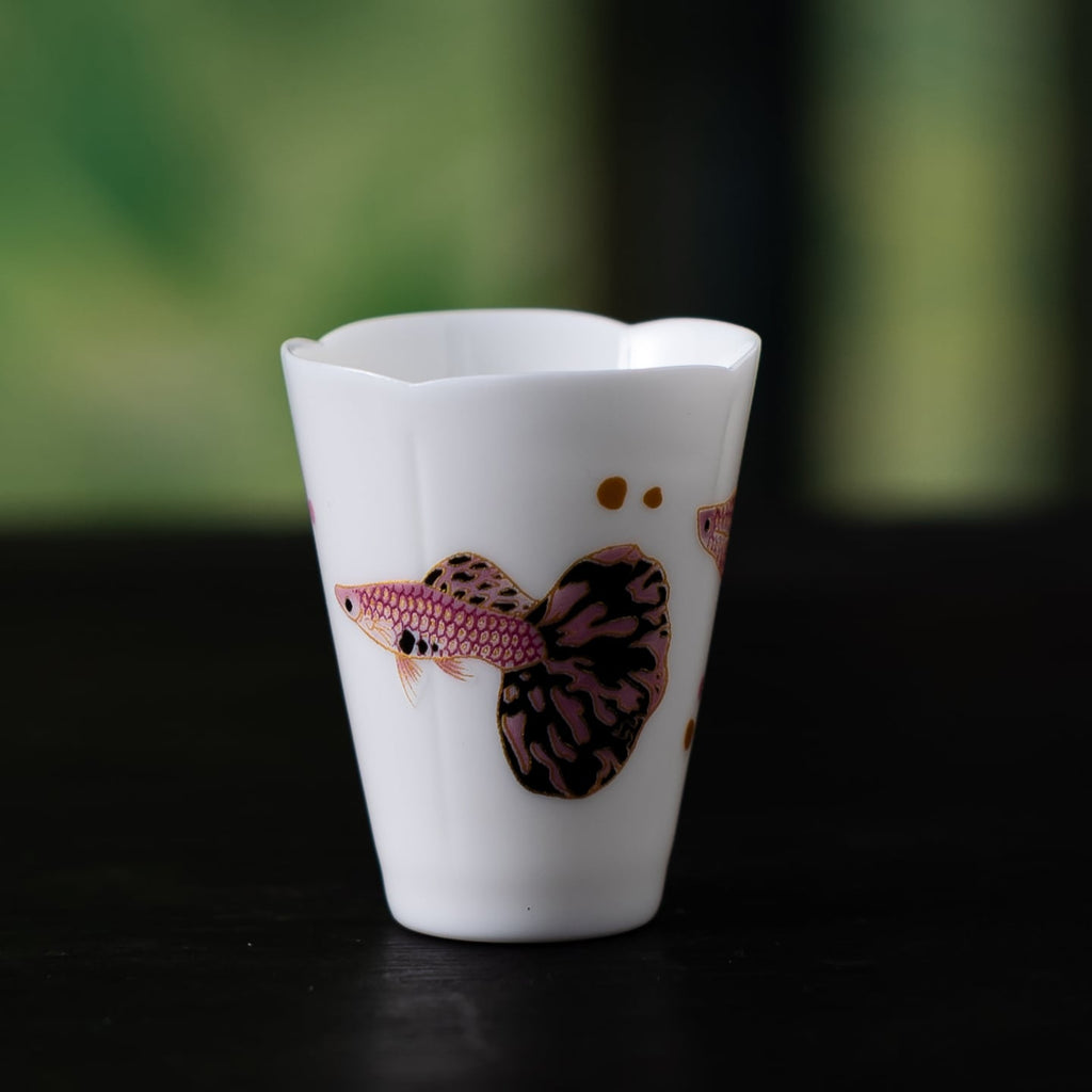 Blanc de Chine Peacock Zhixiao Cup — view 4