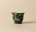 Butterfly Meadow Moyu Cup in Deep Green