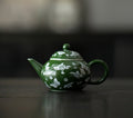 Butterfly Meadow Shuiping Teapot in Deep Green