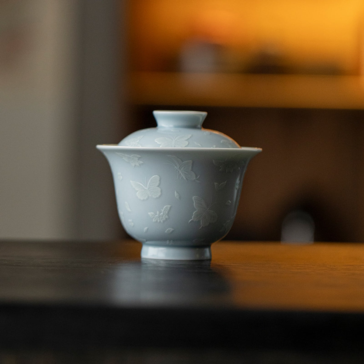 Butterfly Meadow Zhuyun Gaiwan in Shore Blue