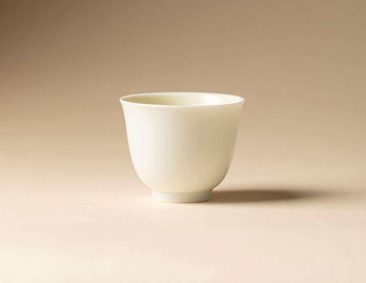 Chromatic Glaze Flower Spirit Cup in Mist Celadon