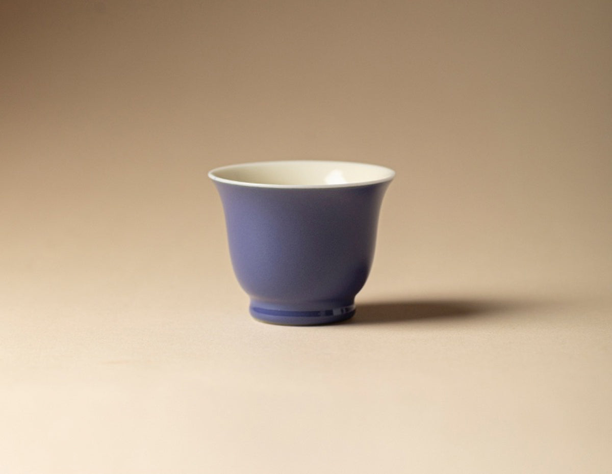 Chromatic Glaze Moyu Cup in Cobalt Blue