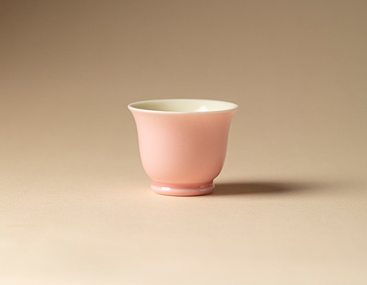 Chromatic Glaze Moyu Cup in Sakura Pink