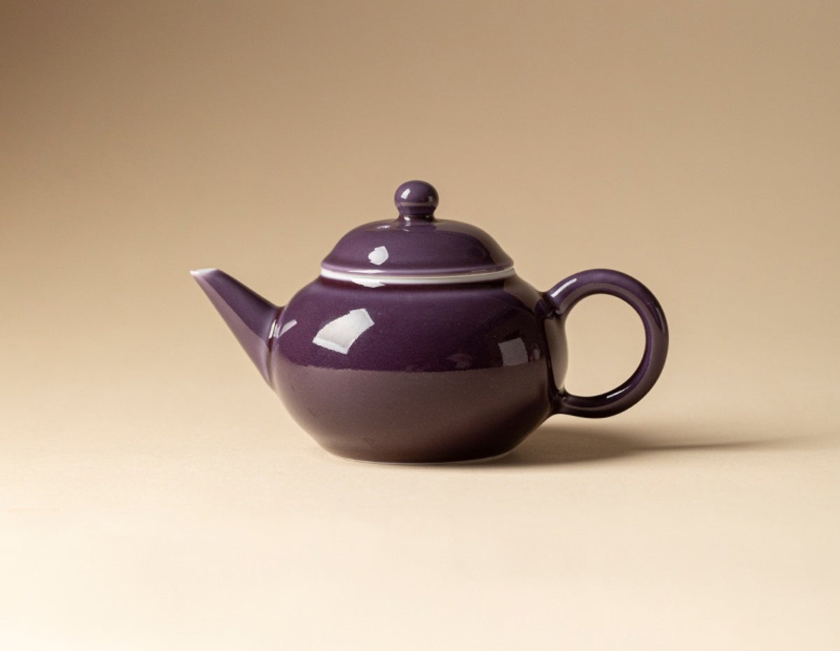 Chromatic Glaze Shuiping Teapot