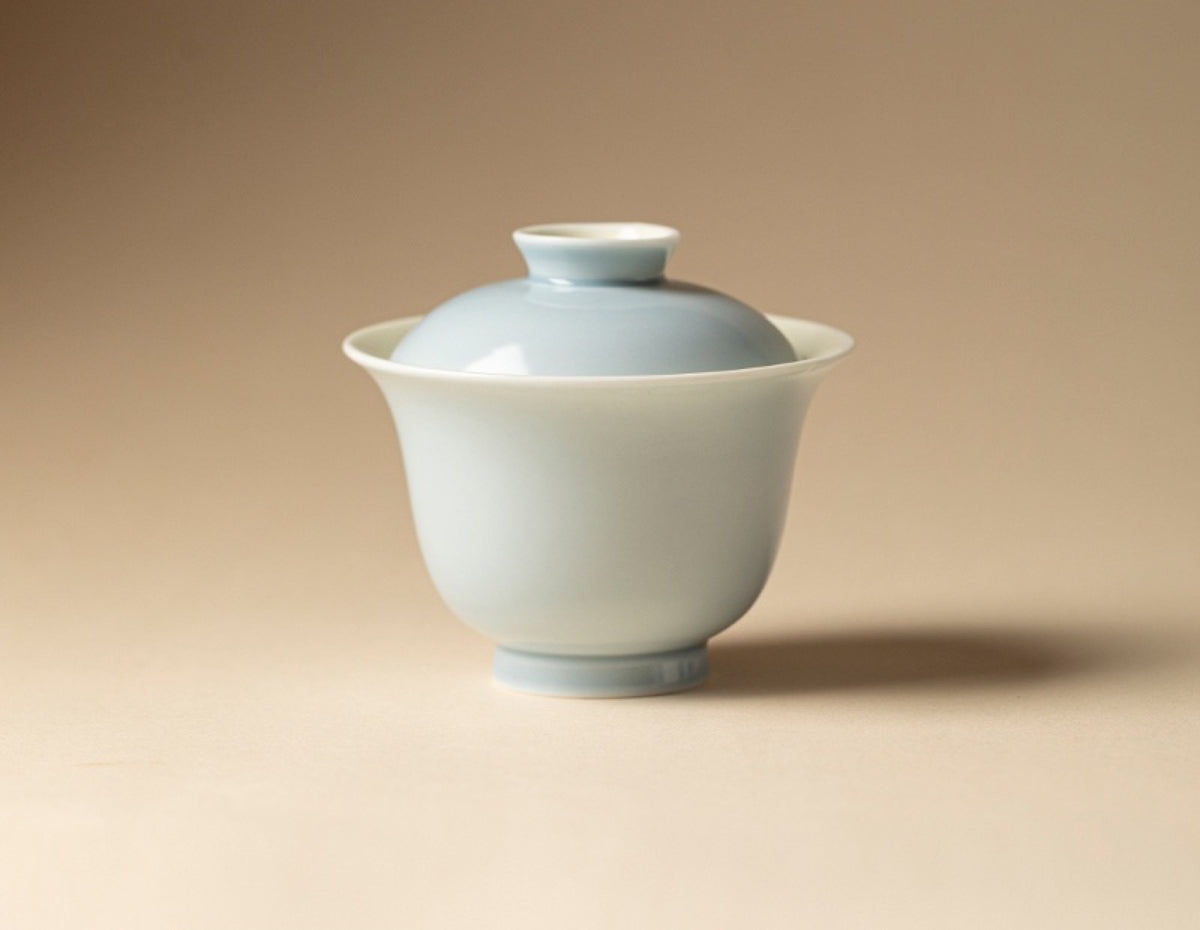 Chromatic Glaze Zhuyun Gaiwan in Shore Blue