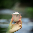 Cinder Rose Wisteria Contemplation Gaiwan — view 3