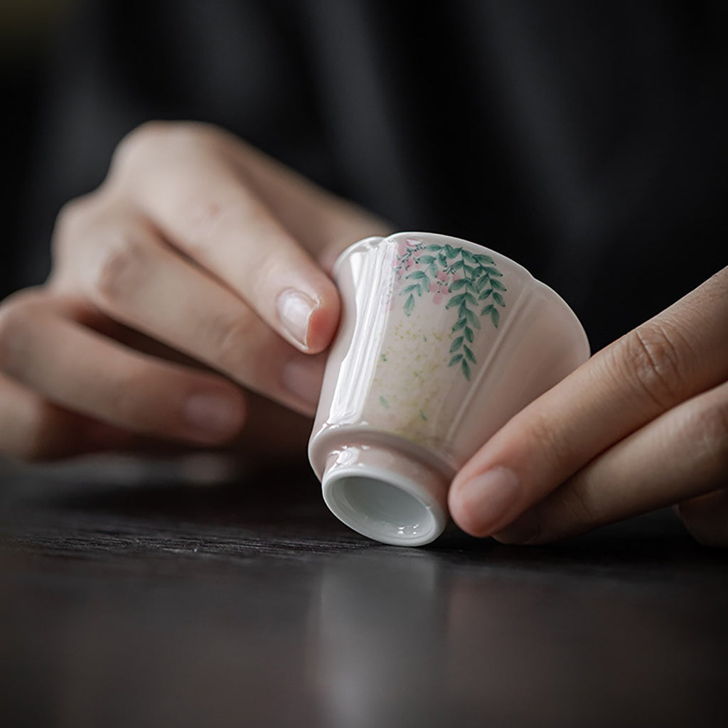 Cinder Rose Wisteria Contemplation Tasting Cup — view 3