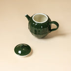 Deep Green Cloud Reverie Teapot — view 3
