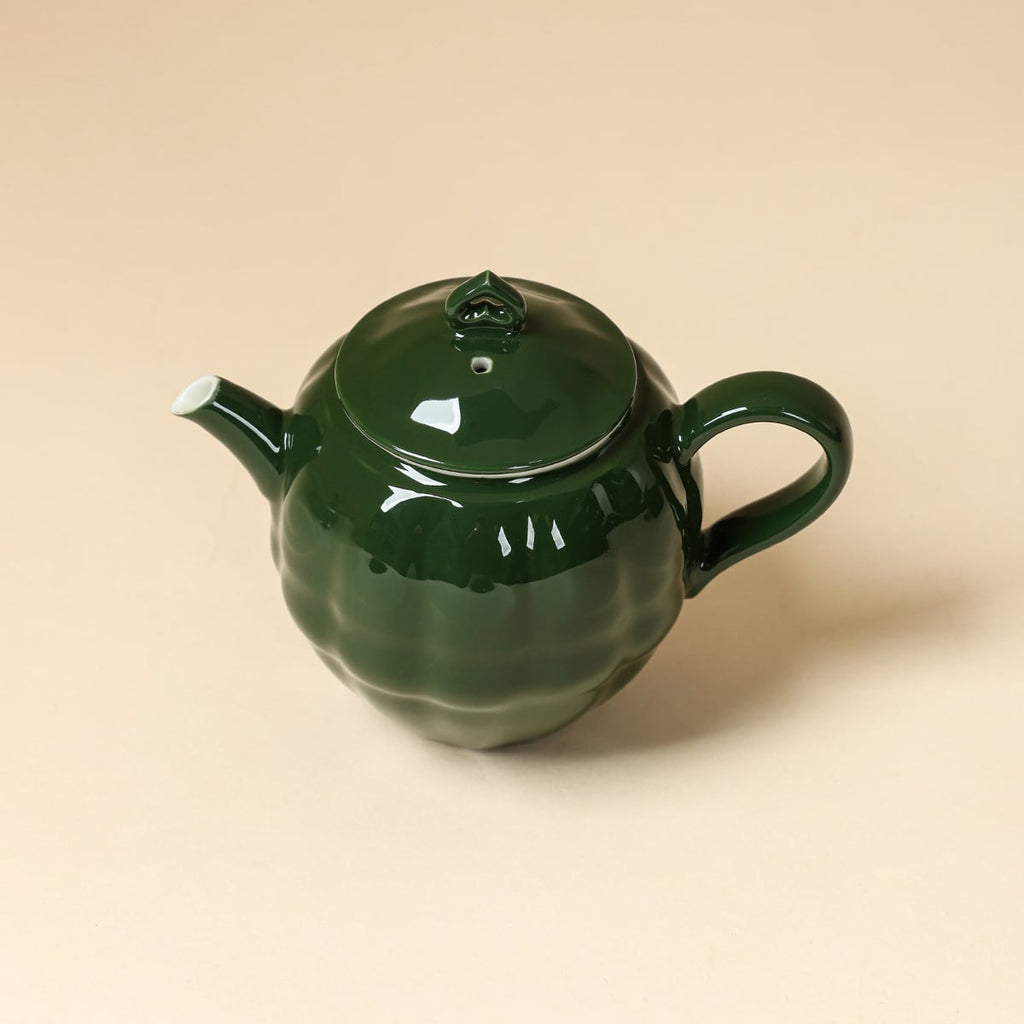 Deep Green Cloud Reverie Teapot — view 4