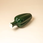 Deep Green Four-Leaf Clover Vase — view 4