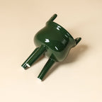 Deep Green Green Bamboo Incense Burner — view 4