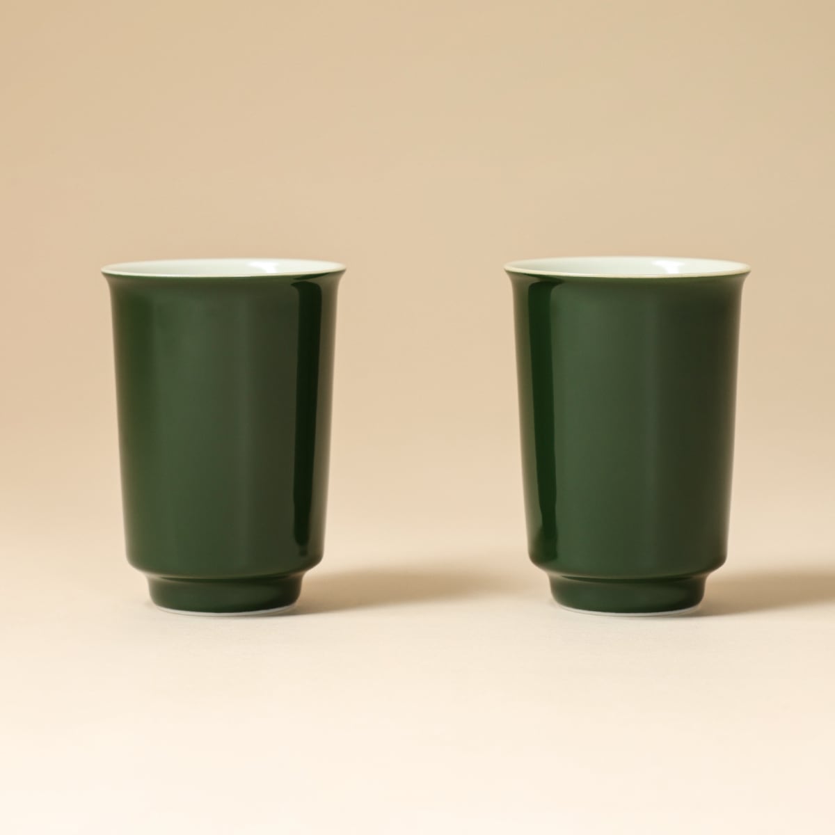 Deep Green Guanru Cup — view 2