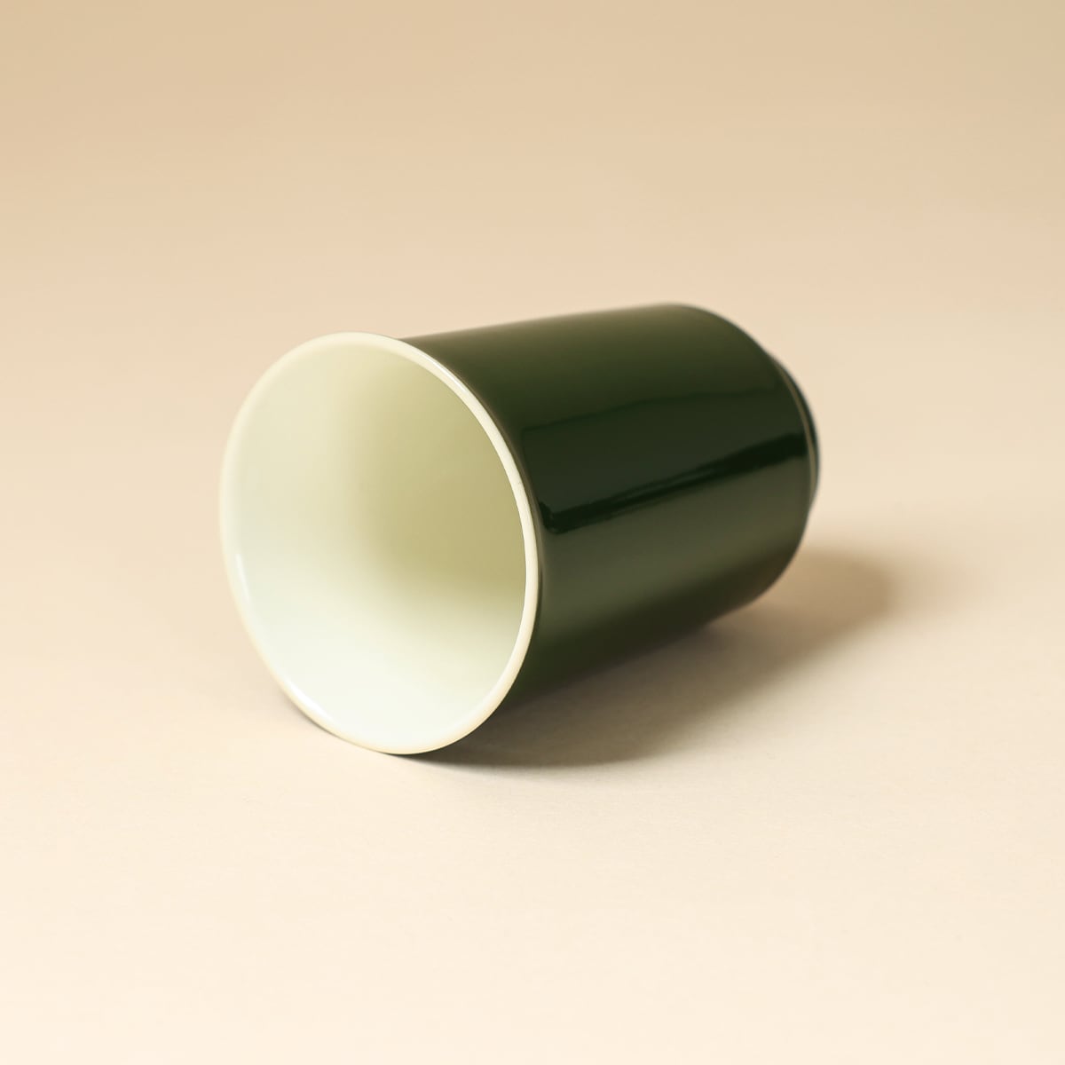 Deep Green Guanru Cup — view 3