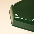 Deep Green Hexagonal Teapot Stand — view 3
